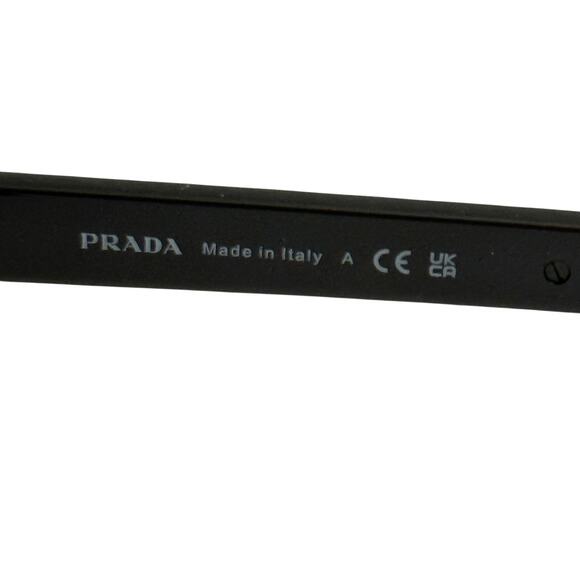 PRADA Authentic Men's Black Acetate Sunglasses SPRA17 Made in Italy - Picture 4 of 6